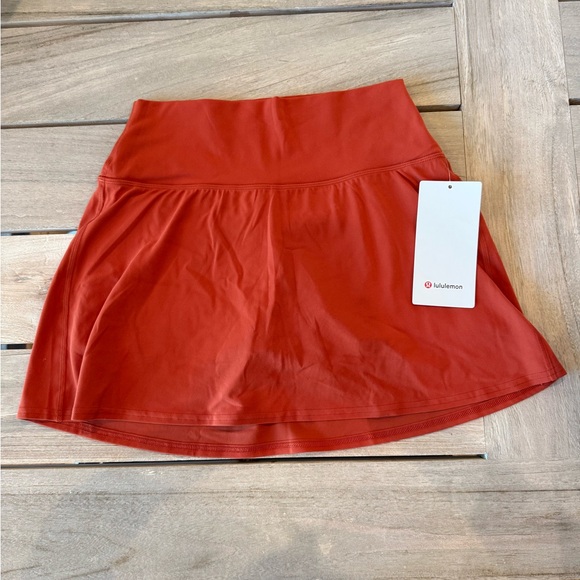 NWT lululemon Align™ High-Rise Skort, Autumn Rust / Size 8 - Picture 10 of 13